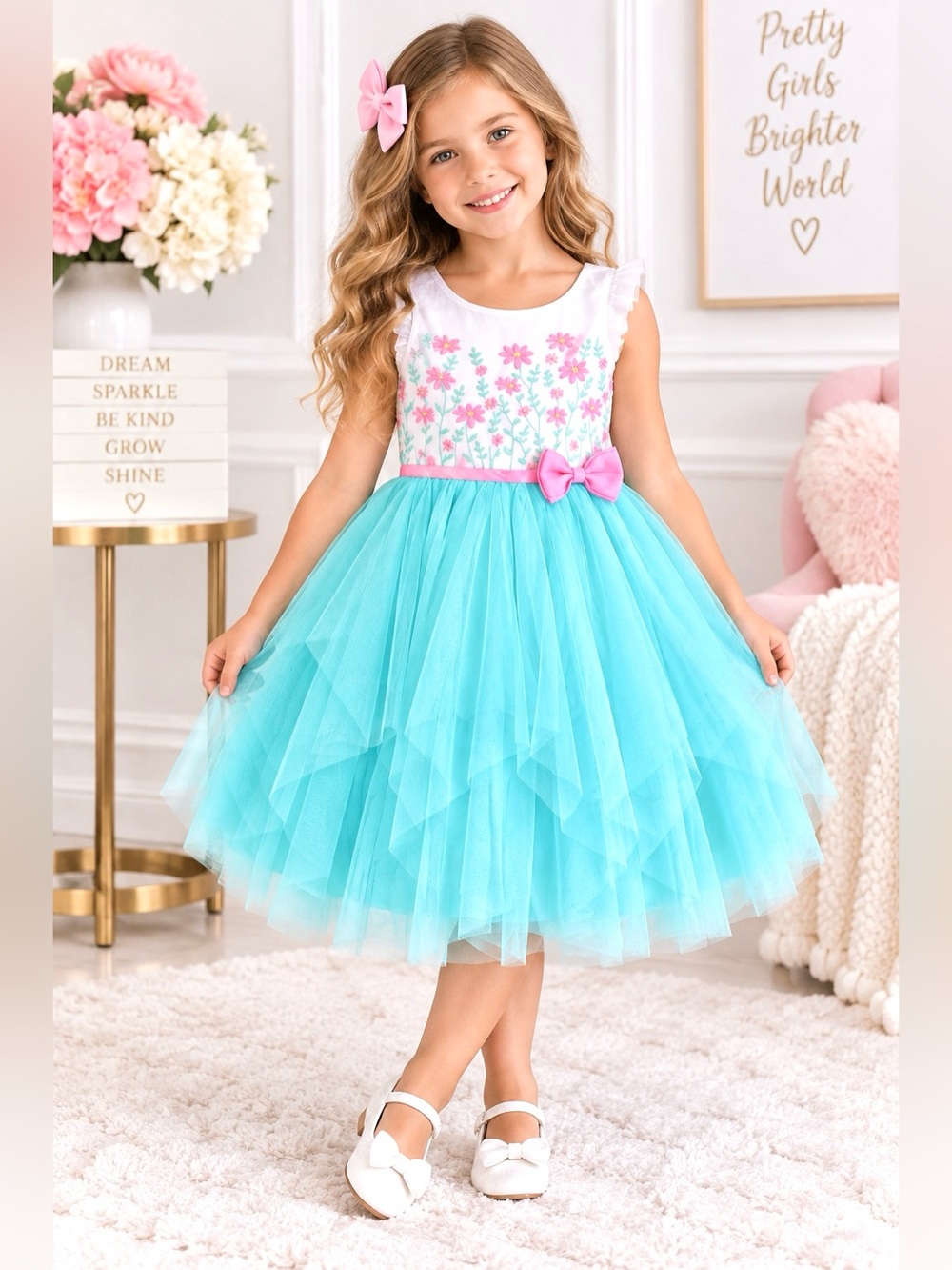 GIRLS LUXURY DRESS